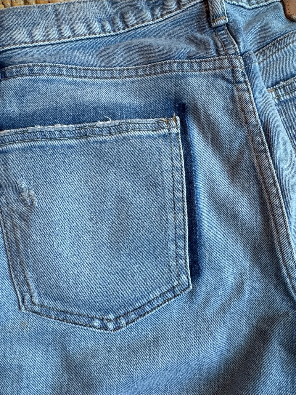 Moussy Vintage Distressed Raw Hem Skinny Jeans 26 Japan - Picture 9 of 13